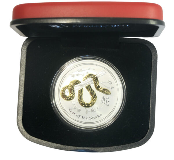 Chinese lunar snake dollar 2013 australian coin