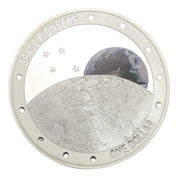 Space pioneers dollar coin 2019