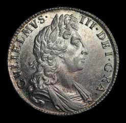 William third 1698 halfcrown high quality example