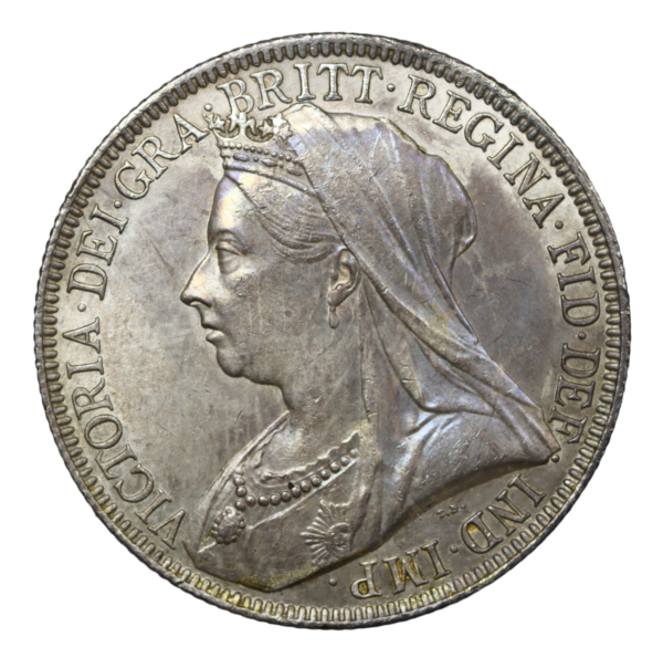 Victoria old head florin 1893