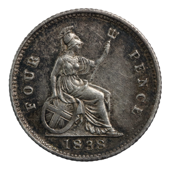 Britania groat 1838