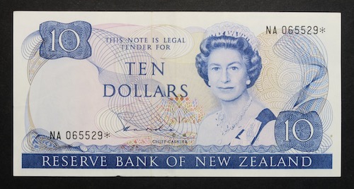 New zealand star notes for sale