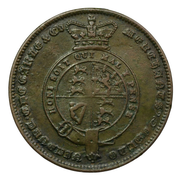 Trademens token from otargo 1862