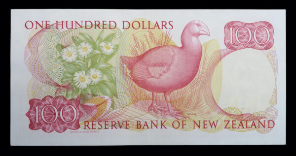 New zealand 100 dollars 1989