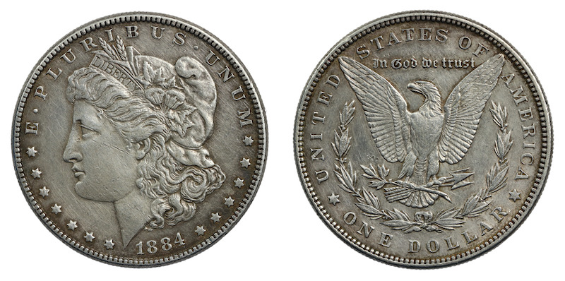 Morgan Dollar 1884 philadelphia