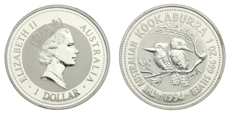 Kookaburra coin 1984