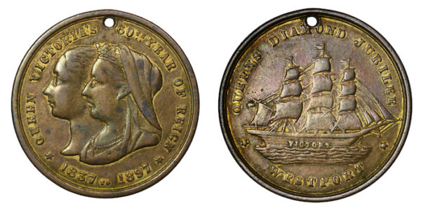 Westport jubilee medal 1897