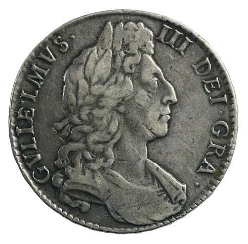 King william halfcrown 1697