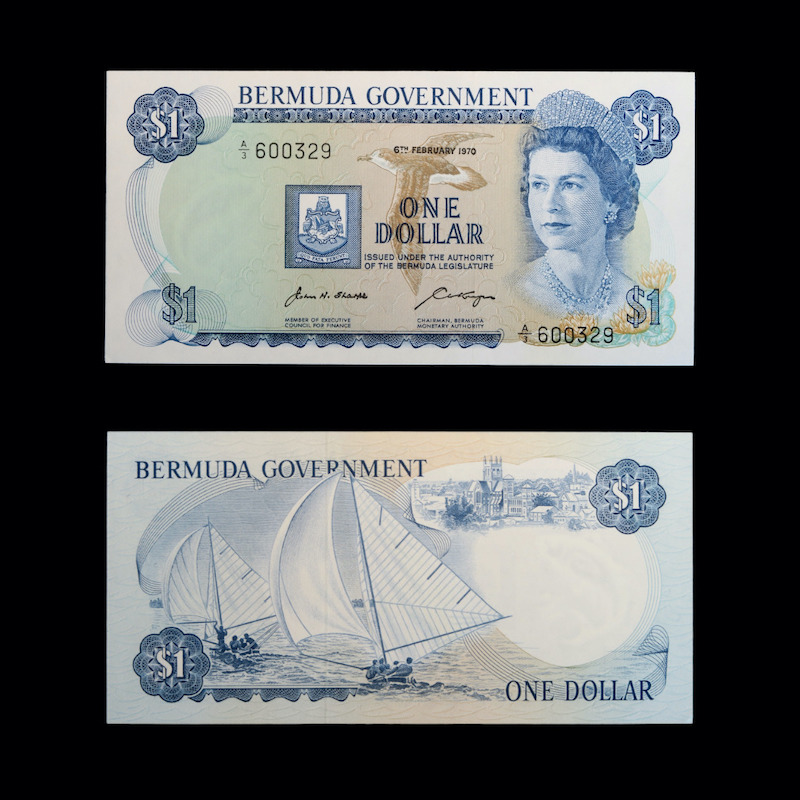 Bermuda banknotes for sale