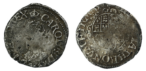 Charles first halfgroat