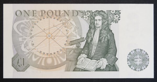 England paper pound note jb page