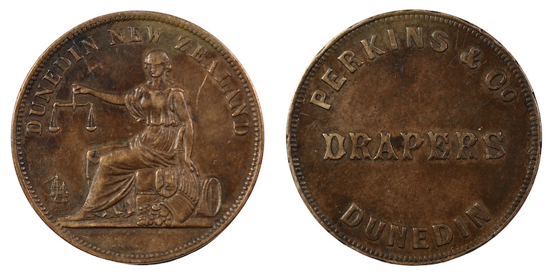 Perkins and co trademens token