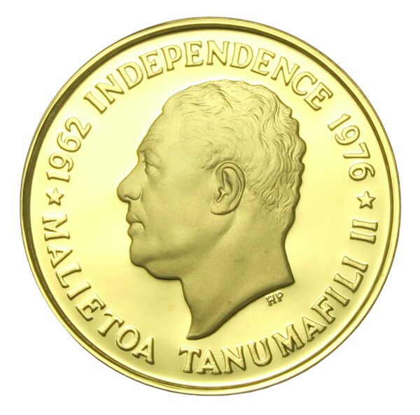 Samoa gold proof coin 1976