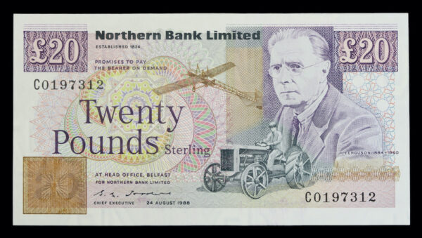 Banknotes from ireland belfast