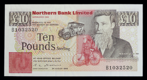 Northern ireland banknotes belfast uncirculated