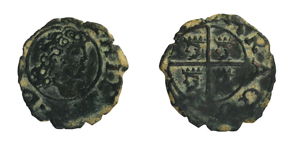 Spain Dinero coin