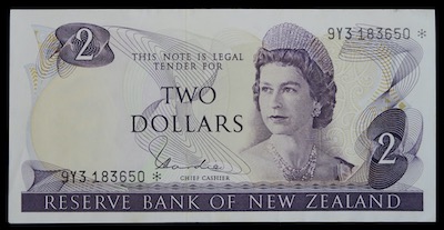 New zealand star banknotes