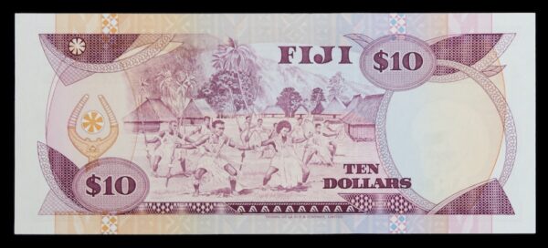 Figi ten dollar banknote 1980