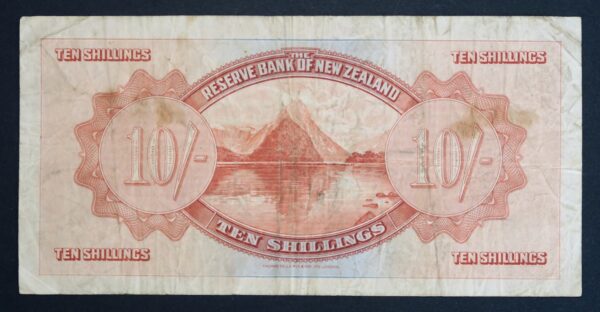 New zealand sterling banknotes 1934