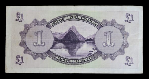 New zealand pound note wellington 1934