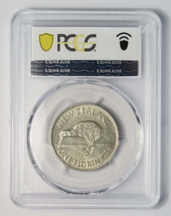 1934 kiwi florin pcgs grade ms63