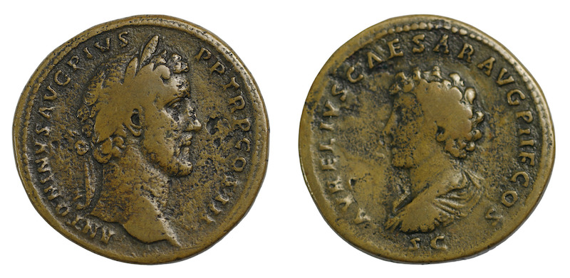 Antonius pius sestertius