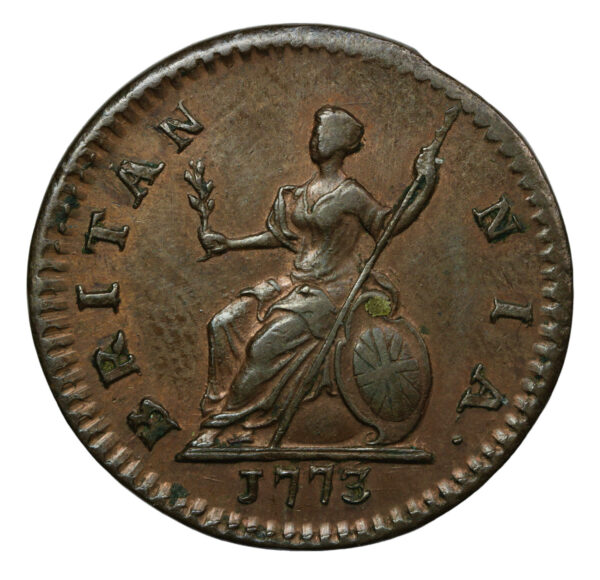 British farthing 1773