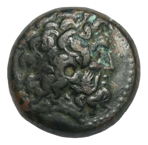 Ptolemy the third bronze coin
