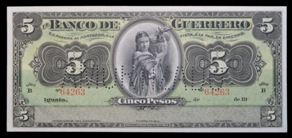 Banko de guerrero e pesos