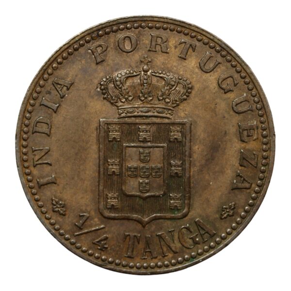 Coins from portuguese india