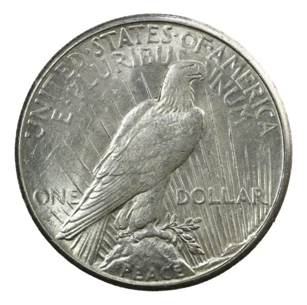 United states silver peace dollar 1925s