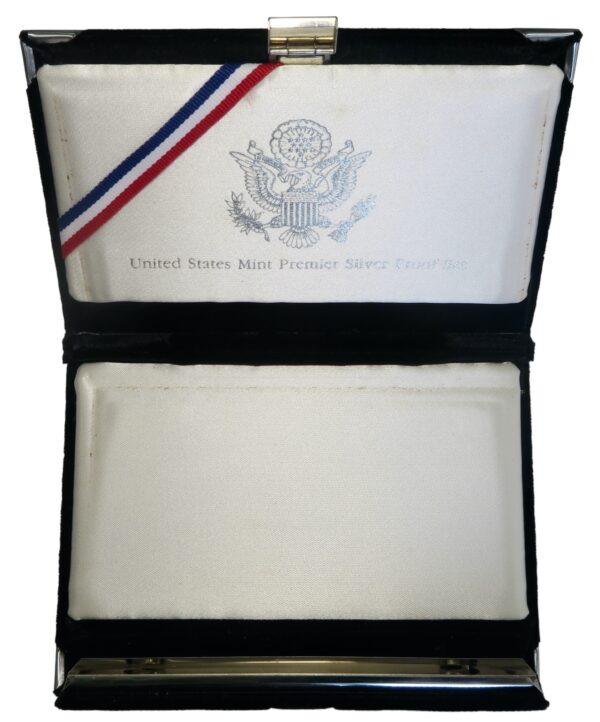 American silver proof coin set 1997