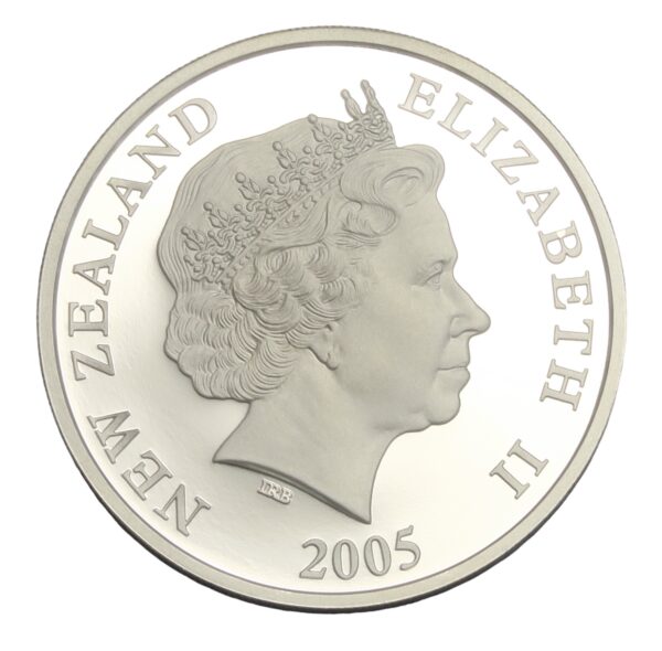 New zealand rowing kiwi coin 2005