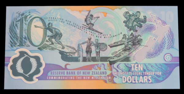 Millennium banknote ten dollars