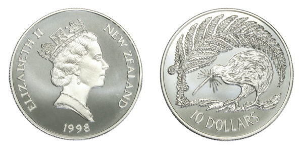 Quality pure silver nz coins