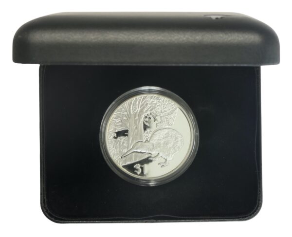 Kiwi treasures proof silver dollar 2013