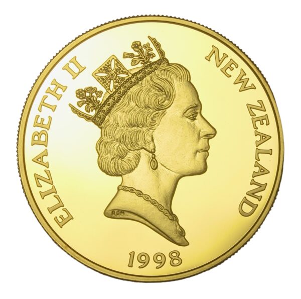 New zealand benz coin 1998