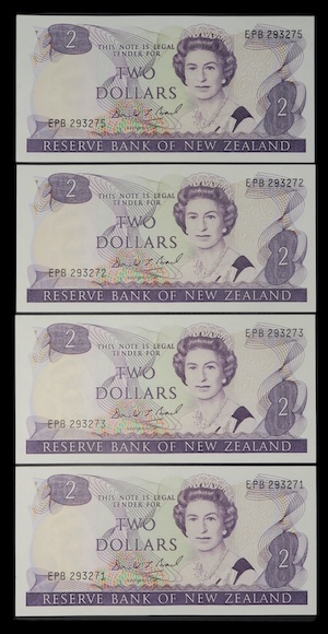 New zealand two dollar notes