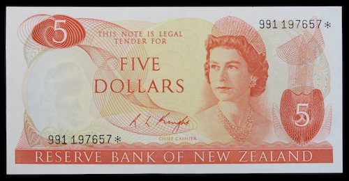 New zealand star notes