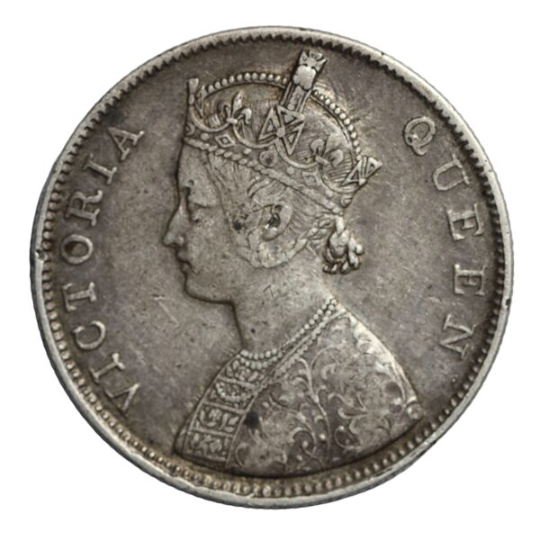 Queen victoria rupee 1862