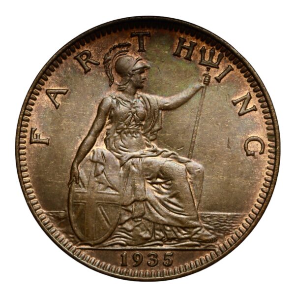 1935 farthing uncirculated