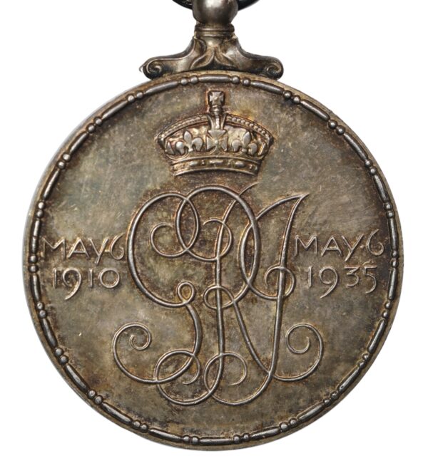 Jubilee medal monogram gri