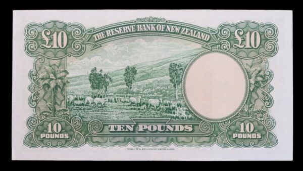 Bank of New Zealand ten pound note