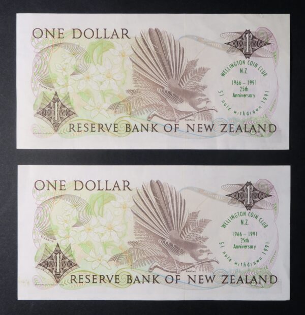 New zealand dollar overprinted wellington coin club