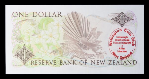 New zealand overprint banknotes