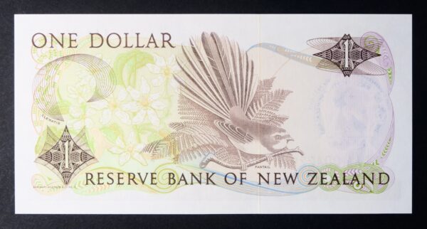 Scarce over print new zealand banknotes