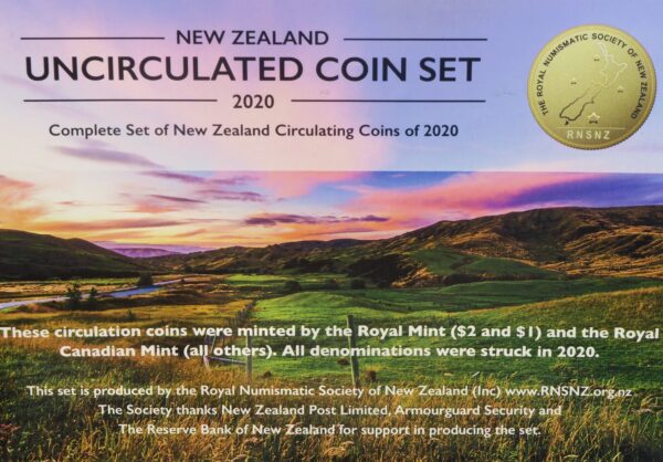 New zealand circulating coins 2020