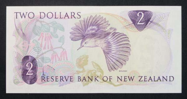 Nz two dollars rifleman bird reverse