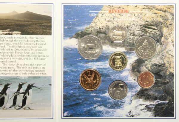 Falklands coins 1987
