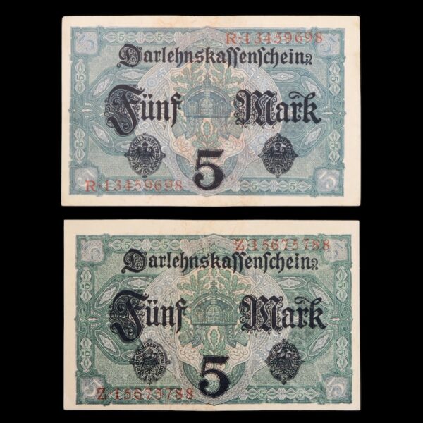 German five marks 1917